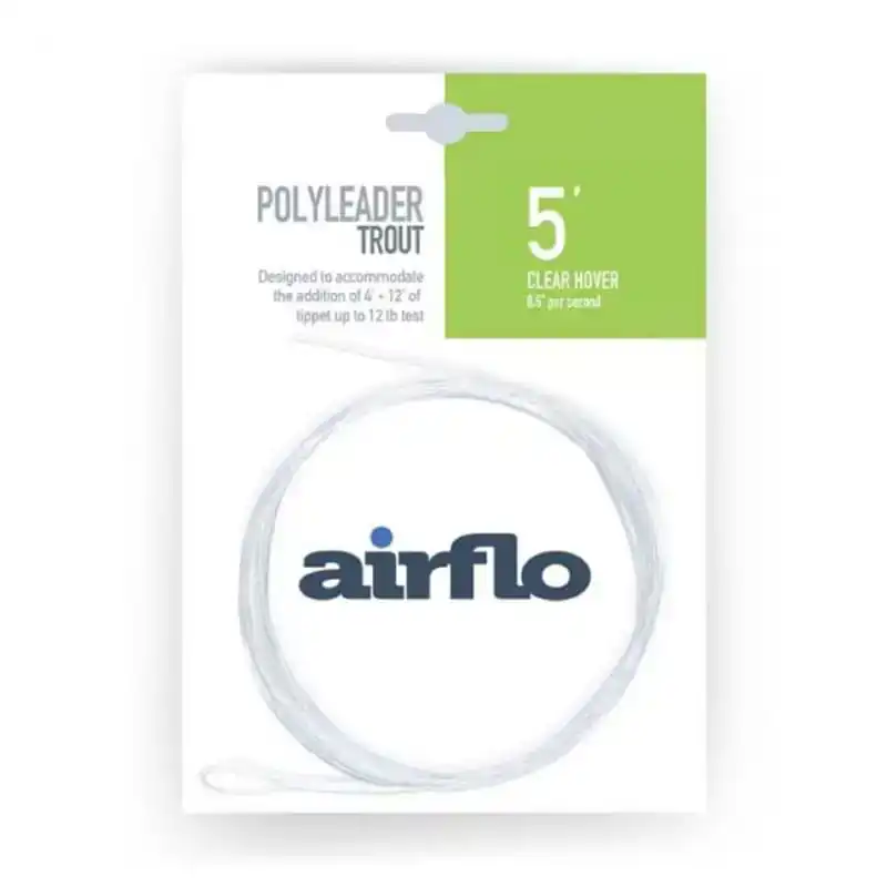 Trout Polyleaders - 5'' - Clear Floating -
