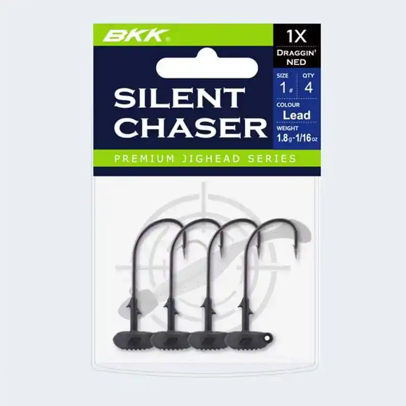 Silent Chaser Draggin Ned Jighead - Haken: 1 - 1,8 Gramm