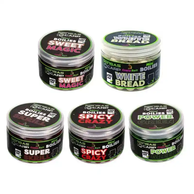Crazy Bait Mini Boilies - Power Green