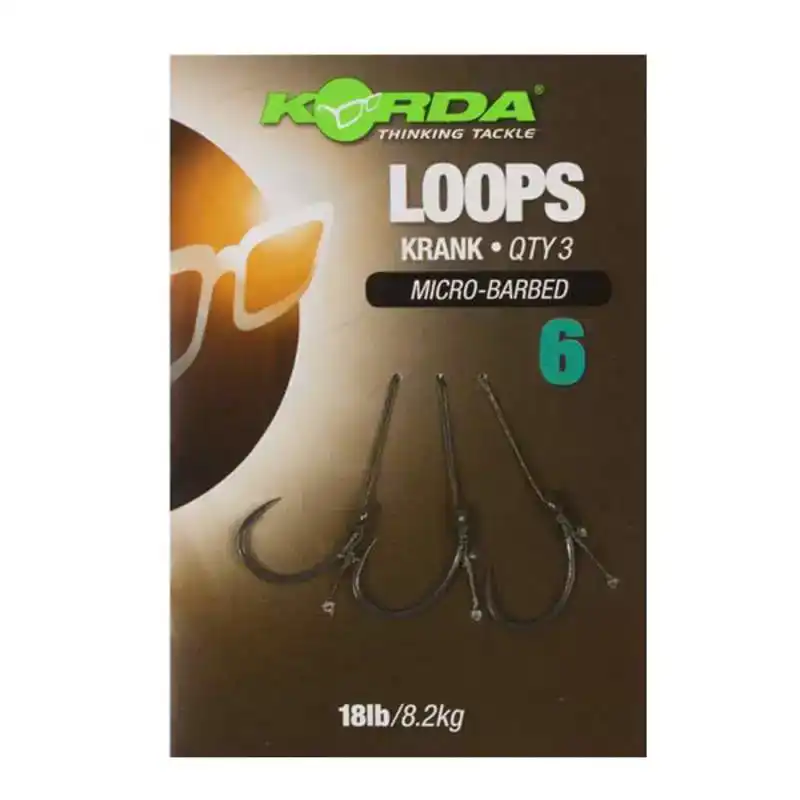 Loops Krank Hook - Größe: 4 - Barbless