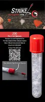 Pre-Cut Sleeves in Vial