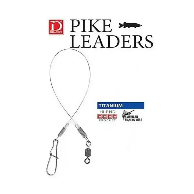 Big Game Titanium Wire Leader - 18 kg - 20 cm