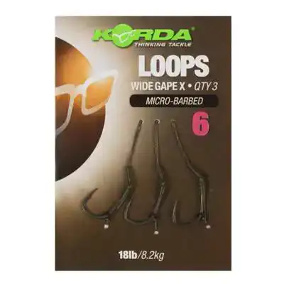 Loops Wide Gape Hook