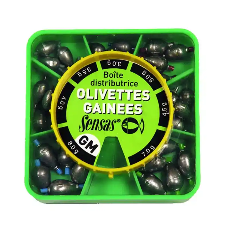 Verteil-Dose Olivettes - Groß - 3/3,5/4/5/6/7/8 Gramm