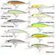 Laydown Minnow Deep JW - Holo Lake Shad