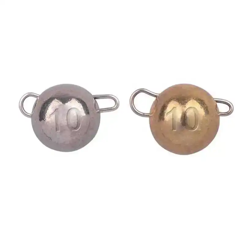 Freestyle Tungsten Bottom Jigs - 3 Gramm - Natural/Gold