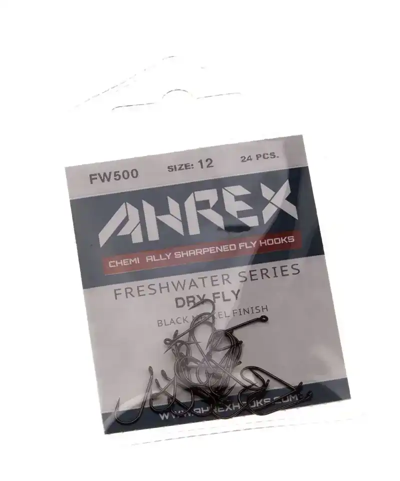 FW500 Dry Fly Traditional Barbed #10