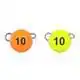 Freestyle Tungsten Bottom Jigs - 3 Gramm - Natural/Gold
