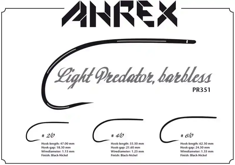PR351 - Light Predator barbless